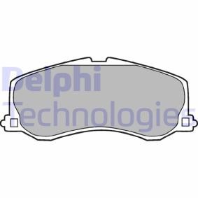 Bremsbeläge von DELPHI