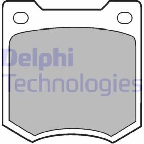 Comprar Juego de pastillas de freno de DELPHI LP23 a bajo precio de 59,01 €
