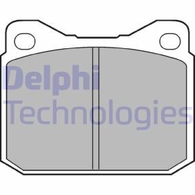 Bremsbeläge von DELPHI