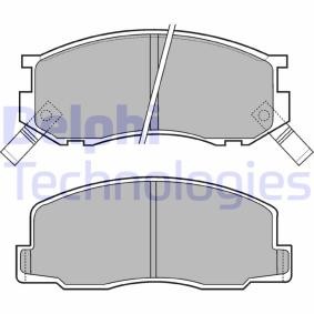 Compre Pastilhas de travão de DELPHI online para LITEACE Wagon (YM2_, CM2_, KM2_) a preços moderados