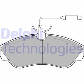 FIAT Bremsbeläge von DELPHI