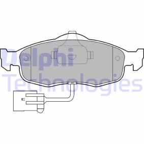 FORD Bremsbeläge von DELPHI