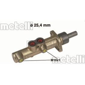 Comprar Cilindro principal de freno de METELLI 05-0235 a bajo precio de 60,99 €