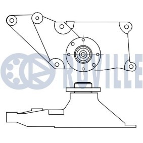 Spannrolle, Zahnriemen 55214
