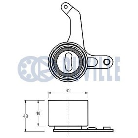 Radlagersatz für SEAT von RUVILLE