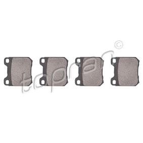 Acquista Kit pastiglie freni da TOPRAN 202 457 a buon mercato per soli 16,32 €