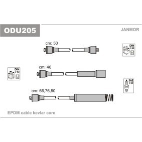 Acquista Cavi candele da JANMOR online per Cavalier Mk2 Cabrio (J82) a prezzi moderati