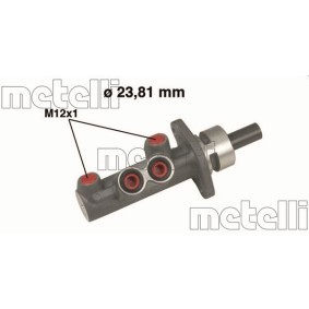 Comprar Cilindro principal de freno de METELLI 05-0449 a bajo precio de 86,34 €
