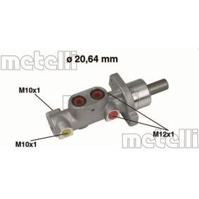 Hauptbremszylinder 05-0357 von METELLI günstig für 69,76 € online kaufen
