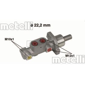 Hauptbremszylinder 05-0359 von METELLI günstig für 44,29 € online kaufen