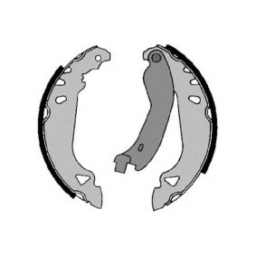 Comprar Juego de zapatas de frenos de RAICAM 2504 a bajo precio de 9,29 €