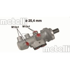 Hauptbremszylinder 05-0607 von METELLI günstig für 105,33 € online kaufen