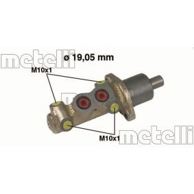 Hauptbremszylinder 05-0231 von METELLI günstig für 70,45 € online kaufen