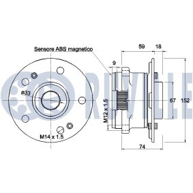 Spannrolle, Keilrippenriemen 55216
