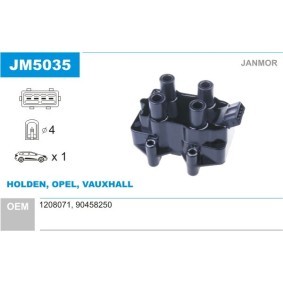 Acquista Bobina d'accensione da JANMOR JM5035 a buon mercato per soli 32,30 €