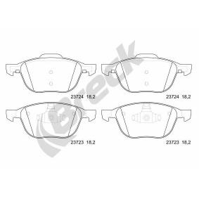 Compre Pastilhas de travão da BRECK 23723 00 701 00 a um preço baixo por 39,66 €