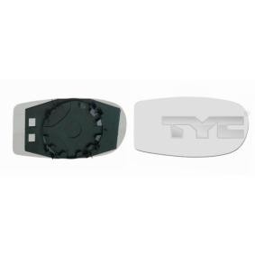 Compre Vidro de espelho, espelho retrovisor exterior da TYC 309-0023-1 a um preço baixo por 6,95 €