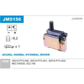 Acquista Bobina d'accensione da JANMOR JM5156 a buon mercato per soli 32,62 €