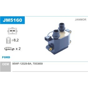 Zündspule für FORD von JANMOR