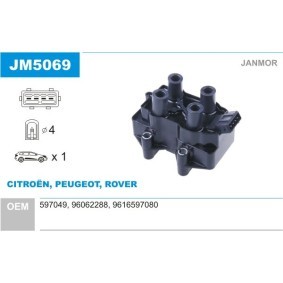 Acquista Bobina d'accensione da JANMOR JM5069 a buon mercato per soli 43,29 €