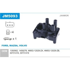 Zündspule für FORD von JANMOR