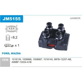 Zündspule JM5155 von JANMOR günstig für 59,59 € online kaufen