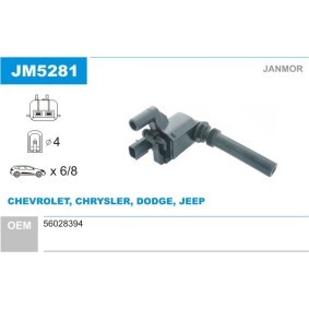 Acquista Bobina d'accensione da JANMOR JM5281 a buon mercato per soli 31,14 €