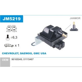 Acquista Bobina d'accensione da JANMOR JM5219 a buon mercato per soli 21,83 €