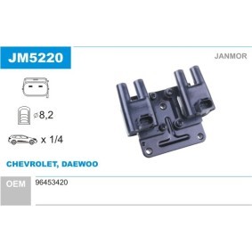 Acquista Bobina d'accensione da JANMOR JM5220 a buon mercato per soli 48,92 €