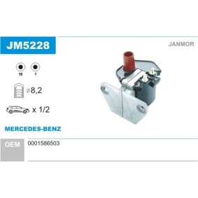 Zündspule für MERCEDES-BENZ von JANMOR