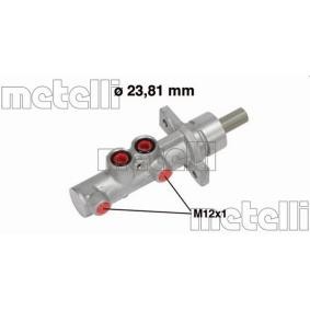 Hauptbremszylinder 05-0738 von METELLI günstig für 72,06 € online kaufen