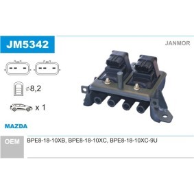 Acquista Bobina d'accensione da JANMOR JM5342 a buon mercato per soli 101,39 €