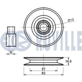 Comprar Tensor de cadena de distribución de RUVILLE 3455018 a bajo precio de 30,85 €