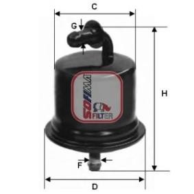 Kraftstofffilter für SUZUKI von SOFIMA