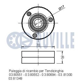 Steuerkettenspanner 3468000