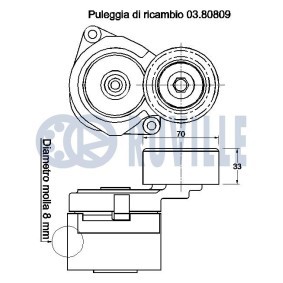 Compre Tensor de cadena de distribución de RUVILLE online para 626 I (CB) a precios moderados