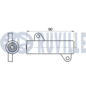 Steuerkettenspanner für KIA von RUVILLE