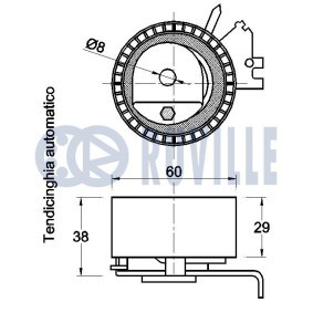 Achetez des Coulisse de chaîne de distribution RUVILLE 3472002 à prix pour 12,88 €
