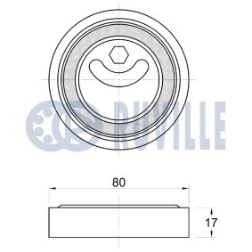 Wasserpumpe für MAZDA von RUVILLE