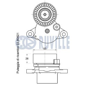 Wasserpumpe 67017 von RUVILLE günstig für 80,72 € online kaufen