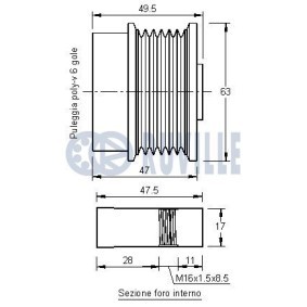 Wasserpumpe 69005