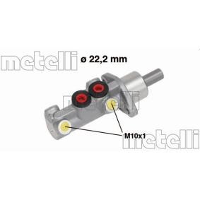 Hauptbremszylinder 05-0666 von METELLI günstig für 73,49 € online kaufen