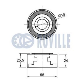 Acquista Albero a camme da RUVILLE online per Cavalier Mk2 Station Wagon (J82) a prezzi moderati