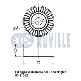 Nockenwelle für VAUXHALL von RUVILLE
