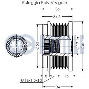 Acquista Galoppino / guidacinghia, cinghia poly-v da RUVILLE online per 205 I (741A/C) a prezzi moderati