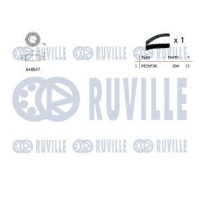 Zahnriemensatz für TOYOTA von RUVILLE