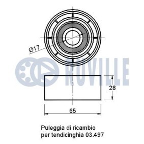 Radlagersatz für CHEVROLET von RUVILLE