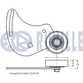 Acquista Kit di rulli, Cinghia dentata da RUVILLE 5592150 a buon mercato per soli 20,46 €