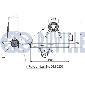Radlagersatz für ROVER von RUVILLE