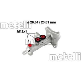 Hauptbremszylinder 05-0663 von METELLI günstig für 86,61 € online kaufen